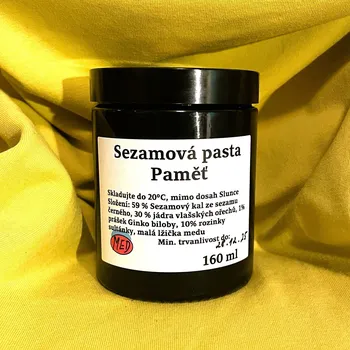 Omáčka Sezamová pasta s medem - Paměť, 160 ml