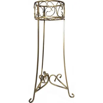 Stojan na květiny Květinový stojan Dickon zlatý