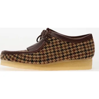 Pánské tenisky Tenisky Clarks Wallabee Brown Tweed Comb EUR 43