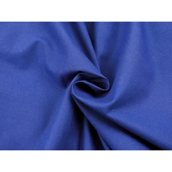 Snový svět VZOREK - Lněná látka tmavě modrá měkčená 185g/m2