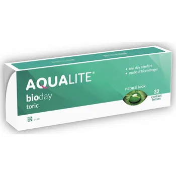 Kontaktní čočky AQUALITE bioday toric