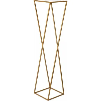 Stojan na květiny Květinový stojan Edo 100 cm zlatý