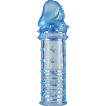 Návlek na penis Power Stud Sleeve Blue