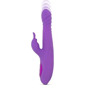 Vibrátor Teazers Heating Rabbit Vibrator (Purple), zahřívací králičí vibrátor