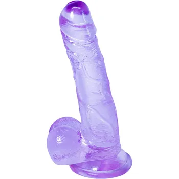 Dildo Intergalactic Oxygen (Purple), sexy čiré dildo