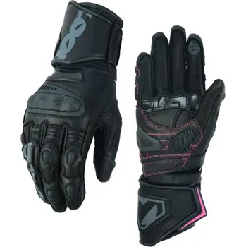 Moto rukavice Dámské motocyklové rukavice Lookwell STRIKER II černo-růžová Velikost: XS