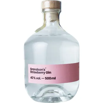 Gin Lihovar Poněšice Poněšický Grandson's STRAWBERRY GIN 40% 0,5l