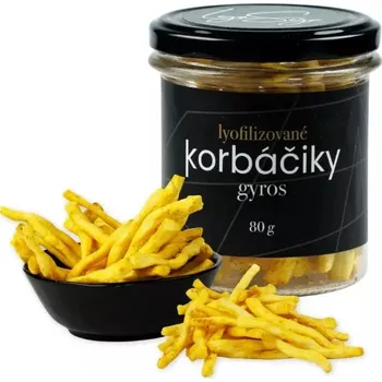 Sušené ovoce Lyofilizované korbáčíky ve skle - gyros, 80 g