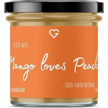 Ořechový krém Mango loves Peach, 140 ml