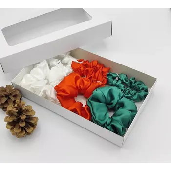 Dárková sada Vánoce - 6 scrunchies