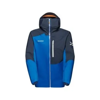Pánská větrovka Mammut Eiger Speed HS Hooded Jacket Men azurit-night modrá XXL