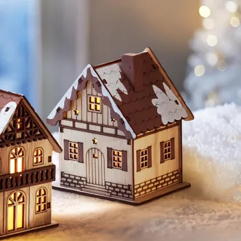 LED Dekorace Domeček zděný 496517