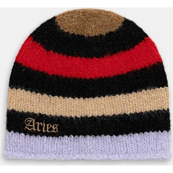 Čepice Čepice s příměsí vlny Aries Brushed Stripe, ONE SIZE, vícebarevná, MLC