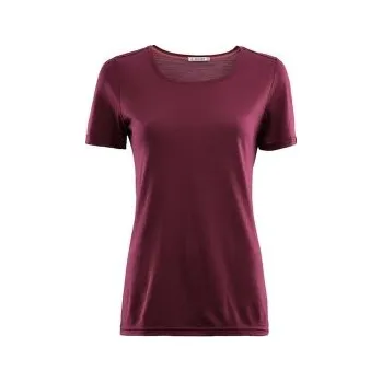 Dámské tričko Aclima LightWool T-Shirt Women Zinfandel fialová S