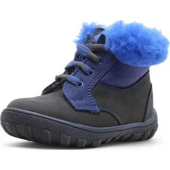 Dětská sportovní obuv BERMA DĚTSKÉ KOTNÍKOVÉ BOTY ESSI 1077Z MODRÁ Barva: MODRÁ, Velikost: 21