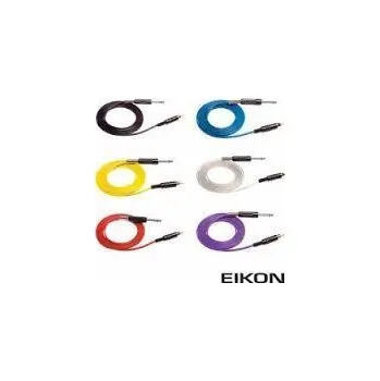 Napájecí kabel Kabel RCA Eikon 1,8m - phono jack 6,3mm :: Kabel RCA Eikon 1,8m - phono jack 6,3mm černý Eikon