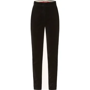 Max Mara Studio Dámské Sametové Kalhoty Neutro, černá, 40