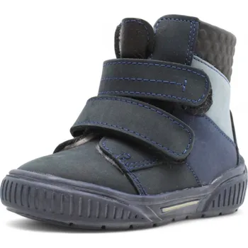 Dětská sportovní obuv BERMA DĚTSKÉ KOTNÍKOVÉ BOTY ESSI 5051Z MODRÁ Barva: MODRÁ, Velikost: 21