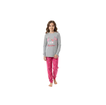 Dívčí pyžamo šedé Wolf S2253B Velikost: 158