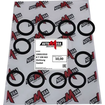 Automobilové těsnění Těsnicí kroužek, tepelný spínač AUTOMEGA 190013310