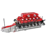 MOULD KING 10169 motor V12 3472 dílků