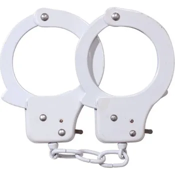 Sex Extra kovová pouta bílá