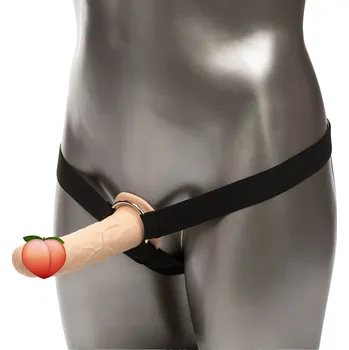 Připínací penis Strap on CalExotics Maxx Lifelike Extension with Harness (Skin)