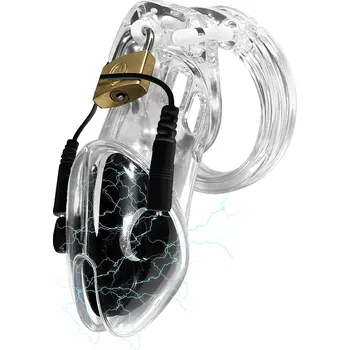 Pás cudnosti Hidden Desire Extreme Electro Cock Cage, elektrická klec na penis