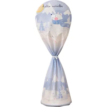 Domácí ventilátor Vodotěsný prachotěsný kryt na ventilátor 60 × 145 cm Přenosný ochranný potah na podlahový ventilátor Domácí příslušenství proti rzi, prachu a slunci
