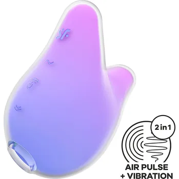 Vibrátor Satisfyer Mermaid Vibes (Violet / Pink), pulzátor na klitoris