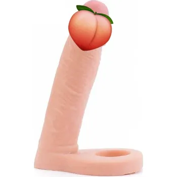 Připínací penis LoveToy The Ultra Soft Double 5,8