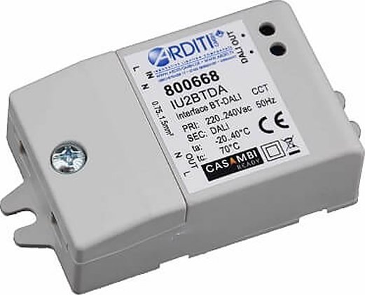 Casambi CBU-ASD SKII s výstupem pro Tunable White ovladače se stmíváním protokolem DALI 800668 Casambi CBU-ASD SKII s výstupem pro Tunable White ovladače se stmíváním protokolem DALI