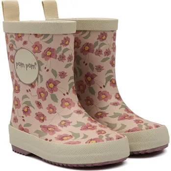 Dívčí holínky POM POM Dětské holínky Pom Pom® GumBoots™ - Autumn Anemone Velikost: 26