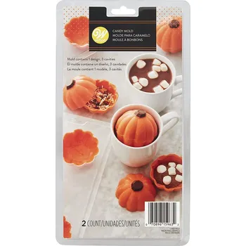 Forma na pečení 3D dýně plastová forma na čokoládu 03-0-0124