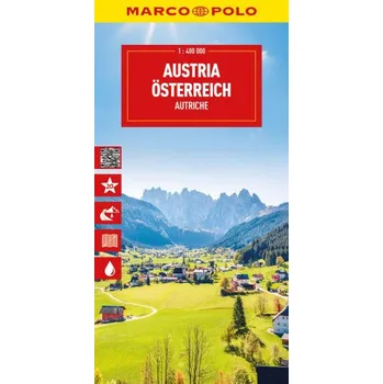 MARCO POLO Reisekarte Österreich 1:400.000 (DE)