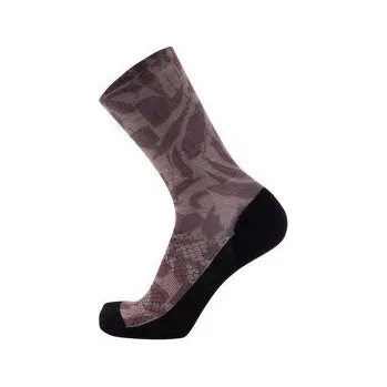 Pánské ponožky Mons Royale Atlas Merino Crew Sock Shale Fragments fialová XL