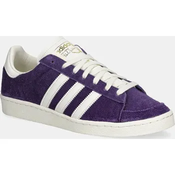 Pánské tenisky Semišové tenisky adidas Originals Jabbar Lo, 45 1/3, fialová, 45X