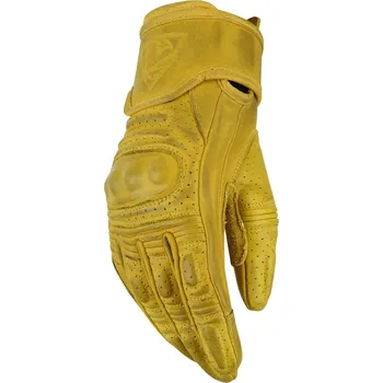 Moto rukavice Dámské motocyklové rukavice Lookwell CALI Brush Gold Velikost: XL