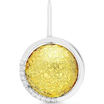 Přívěsek Zlatokov Luxusní přívěsek z bílého a žlutého zlata Kleopatra