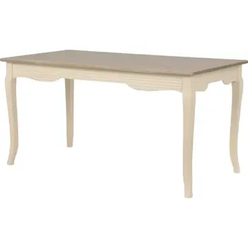 Jídelní stůl Jídelní stůl Pesaro 160 cm z masivu krémový