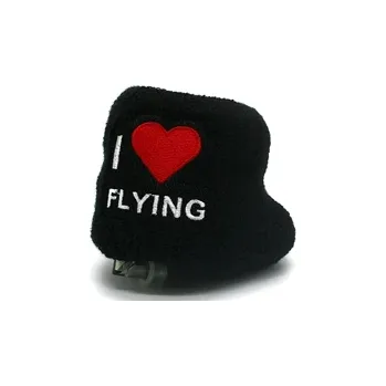 Zabezpečení motocyklu Univerzální bavlněný návlek na nádobku brzdové kapaliny s vyobrazením nápisu Miluji létání