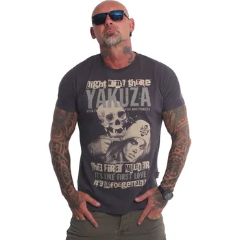 Pánské tričko SLEVA Pánské tričko First Love T-Shirt VELIKOST S BLACK SLEVA