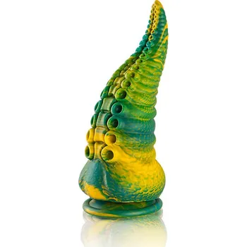 Dildo EPIC Cetus Green Tentacle (Small), monster dildo chapadlo