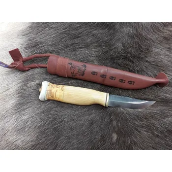 lovecký nůž Wood Jewel Visapuukko sarvihatulla 7,7cm 23VS77