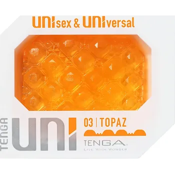 Tenga UNI Topaz, masturbátor a návlek na prsty