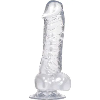 Dildo Crystal Clear Dong - dildo