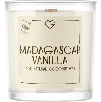 Svíčka Svíčka s dřevěným praskajícím knotem - madagaskarská vanilka, 50 g