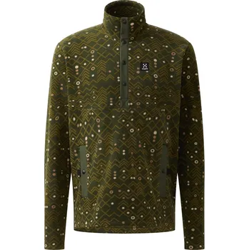 Pánská mikina Haglöfs Mora Mid Barva: Zelená, Velikost: XXL