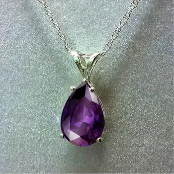 Náhrdelník Freya – Náhrdelník Kapka violet