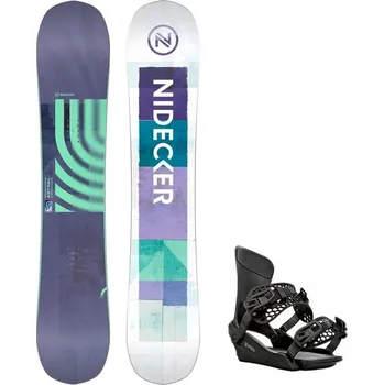 Snowboarding Snowboard komplet Nidecker Astral 25/26 + vázání RAVEN King Velikost: 147 cm, Velikost vázání: M